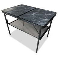 Quest Leisure Speedfit Brean Folding Camping Table | Onyx Edition
